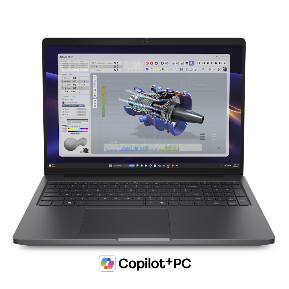 Workstation Dell Pro Precision 5, 16″ FHD, Core Ultra 9-368H VPro – NPU 50 TOPS, 32GB, 1TB, RTX PRO 1000 8GB, Windows 11 Pro, 3yr